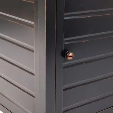 Fire Sense - Langhorne Square Aluminum LPG Fire Pit - Antique Bronze 5 Fire Sense - Langhorne Square Aluminum LPG Fire Pit - Antique Bronze - Image 3