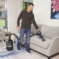 Shark - Canister Pet Bagless Corded Vacuum - Navy/Silver -Appliance Shop aa0cfa34 c8e6 5f23 bd2e dff2b73355b6