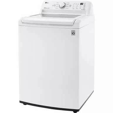 LG - 4.5 Cu. Ft. Smart Top Load Washer With Vibration Reduction And TurboDrum Technology - White 4 LG - 4.5 Cu. Ft. Smart Top Load Washer With Vibration Reduction And TurboDrum Technology - White - Image 2