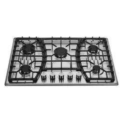 30 In. Gas Cooktop,Stainless Steel Gas Cooktop,NG/LPG Convertible Gas Burners - Silver 18 30 In. Gas Cooktop,Stainless Steel Gas Cooktop,NG/LPG Convertible Gas Burners - Silver -Appliance Shop aa949c73 6553 4969 af80 7283329a2c9a