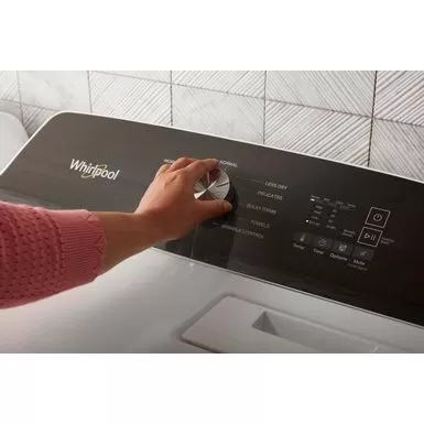 Whirlpool - 7 Cu. Ft. Electric Dryer With Moisture Sensing - White 5 Whirlpool - 7 Cu. Ft. Electric Dryer With Moisture Sensing - White - Image 3