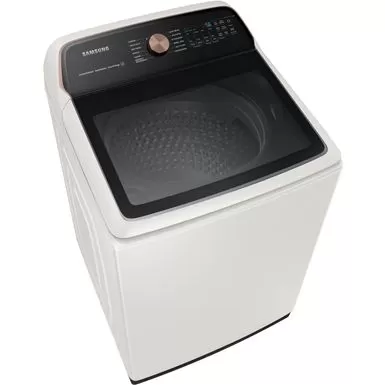 Samsung 5.5-Cu. Ft. Extra-Large Capacity Smart Top Load Washer With Super Speed Wash, Ivory 8 Samsung 5.5-Cu. Ft. Extra-Large Capacity Smart Top Load Washer With Super Speed Wash, Ivory - Image 6