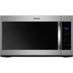 Whirlpool - 1.7 Cu. Ft. Over-the-Range Microwave - Stainless Steel