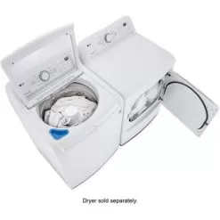 LG - 4.3 Cu. Ft. High-Efficiency Smart Top Load Washer With TurboDrum Technology - White -Appliance Shop ad23bf5a 0e9c 5292 88d0 e57aaf6e0754