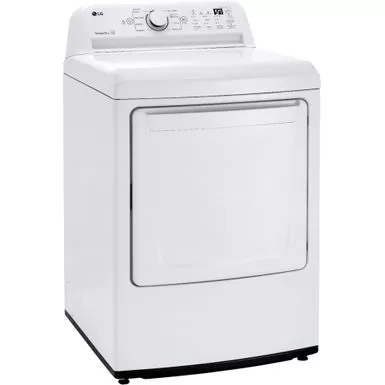 LG - 7.3 Cu Ft Electric Dryer With Sensor Dry - White 4 LG - 7.3 Cu Ft Electric Dryer With Sensor Dry - White - Image 2