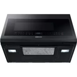 Samsung - 2.1 Cu. Ft. Over-the-Range Microwave With Sensor Cook - Black Stainless Steel -Appliance Shop addd35e4 c3f2 5cf3 8719 751bfb70a015