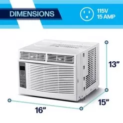 6000 BTU Electronic Window A/C W/Remote DOE R32 10 6000 BTU Electronic Window A/C W/Remote DOE R32 -Appliance Shop ae521c5f 7b31 4968 b686 7bd4a4898450