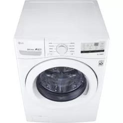 LG - 4.5 Cu. Ft. High Efficiency Stackable Front-Load Washer With 6Motion Technology - White 39 LG - 4.5 Cu. Ft. High Efficiency Stackable Front-Load Washer With 6Motion Technology - White -Appliance Shop ae5b5ccd 9828 5d01 811e 5497689e9749