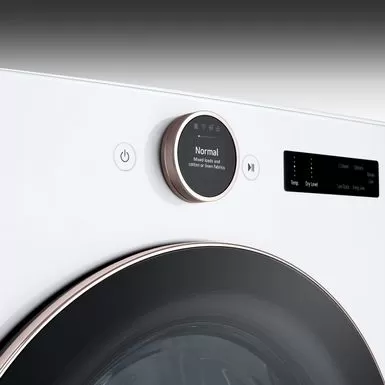 LG - 7.4 Cu. Ft. Smart Electric Dryer With Steam And Sensor Dry - White 22 LG - 7.4 Cu. Ft. Smart Electric Dryer With Steam And Sensor Dry - White - Image 20