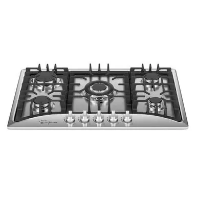 2 Piece Kitchen Package With 30" Gas Cooktop And 30" Wall Mount Range Hood - Stainless Steel 5 2 Piece Kitchen Package With 30" Gas Cooktop And 30" Wall Mount Range Hood - Stainless Steel - Image 3