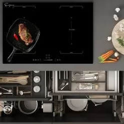 Built-In 30-in Electric Induction Modular Cooktop In Black With 4 Elements - 30" - 30" -Appliance Shop aecdd436 dea1 43a5 a3df 40edfcadf4e9