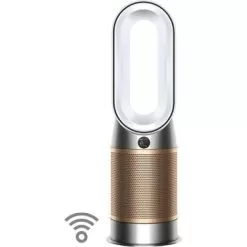 Dyson - Purifier Hot + Cool Formaldehyde - HP09 - Smart Tower Air Purifier, Heater And Fan - White/Gold