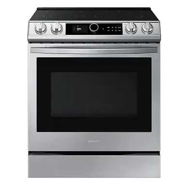 Samsung 6.3-Cu. Ft. Front Control Slide-In Electric Range With Smart Dial And Air Fry, Stainless Steel 3 Samsung 6.3-Cu. Ft. Front Control Slide-In Electric Range With Smart Dial And Air Fry, Stainless Steel