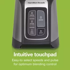 Hamilton Beach - PowerMax Professional Performance Blender Gray -Appliance Shop afc7e2fd 4681 4c5b 9627 024d4274cc3d