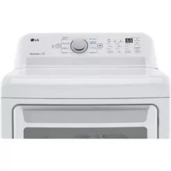 LG 7.3 Cu. Ft. Ultra Large Capacity Electric Dryer With Sensor Dry Technology - White - White 8 LG 7.3 Cu. Ft. Ultra Large Capacity Electric Dryer With Sensor Dry Technology - White - White -Appliance Shop afd34c8f bd6f 4c21 98e0 731c8d117d5c