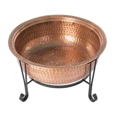 Fire Sense - Palermo Wood Burning Fire Pit - Copper 10 Fire Sense - Palermo Wood Burning Fire Pit - Copper - Image 8