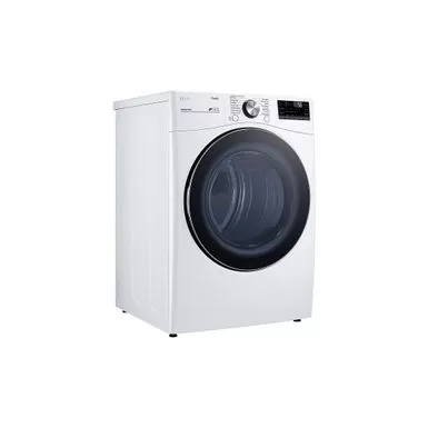 LG DLEX4200W 7.4 Cu.ft. Ultra Large Capacity Electric Dryer With Sensor Dry, TurboSteam Technology And Wi-Fi Connectivity, White - White 5 LG DLEX4200W 7.4 Cu.ft. Ultra Large Capacity Electric Dryer With Sensor Dry, TurboSteam Technology And Wi-Fi Connectivity, White - White - Image 3