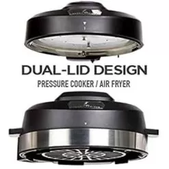 Emeril Everyday Pressure Air Fryer, Stainless Steel, 8 Qt With 5 Pc Accessory Pack, Silver 12 Emeril Everyday Pressure Air Fryer, Stainless Steel, 8 Qt With 5 Pc Accessory Pack, Silver -Appliance Shop b10dd8f8 d2d5 45dd af56 46ed094c317a