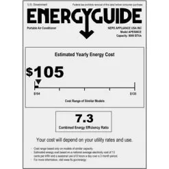 8000 BTU Portable Air Conditioner SACC -Appliance Shop b111a552 fcdc 4d40 99a4 24adf5382906