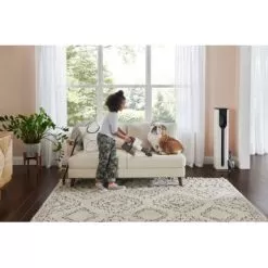 LG - CordZero Cordless Stick Vacuum With Auto Empty And Kompressor - Sand Beige -Appliance Shop b1205003 cd4a 5946 af4e 0ebf08b373ec