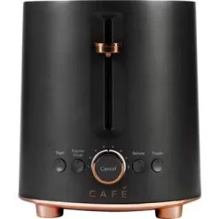 Café - Specialty 2-Slice Toaster - Matte Black