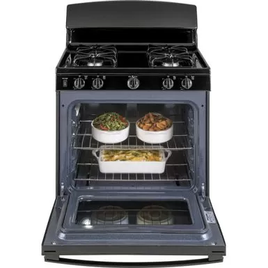 Ge Ada 30" Black Freestanding Gas Range 5 Ge Ada 30" Black Freestanding Gas Range - Image 3