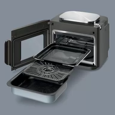 Ninja - Combi All-in-One Multicooker, Oven, & Air Fryer, Complete Meals In 15 Mins, 14-in-1, Combi Cooker + Air Fry - Stainless Steel 6 Ninja - Combi All-in-One Multicooker, Oven, & Air Fryer, Complete Meals In 15 Mins, 14-in-1, Combi Cooker + Air Fry - Stainless Steel - Image 4