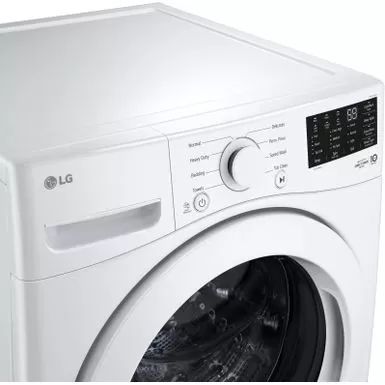 LG - 5.0 Cu. Ft. High-Efficiency Front Load Washer With 6Motion Technology - White 16 LG - 5.0 Cu. Ft. High-Efficiency Front Load Washer With 6Motion Technology - White - Image 14