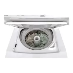 Ge Unitized Spacemaker 24" White Stack Washer With Electric Dryer -Appliance Shop b19abbf5 8acd 4b14 9f8d 6f29100b94e5