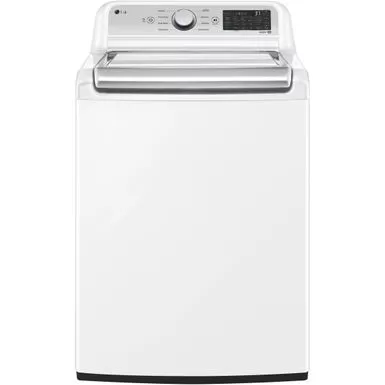 LG - 5.3 Cu. Ft. High-Efficiency Smart Top Load Washer With 4-Way Agitator And TurboWash3D - White 3 LG - 5.3 Cu. Ft. High-Efficiency Smart Top Load Washer With 4-Way Agitator And TurboWash3D - White