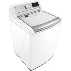 LG - 5.5 Cu. Ft. High-Efficiency Smart Top Load Washer With Steam And TurboWash3D Technology - White -Appliance Shop b237eaa9 73fe 5171 a2ea 412a492b8424