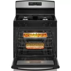 Amana - 5.1 Cu. Ft. Freestanding Gas Range With Bake Assist Temps - Stainless Steel -Appliance Shop b2f42f44 f65d 5561 9e4e 0e91c580dcc8