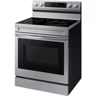 Samsung - 6.3 Cu. Ft. Freestanding Electric Convection+ Range With WiFi, No-Preheat Air Fry And Griddle - Stainless Steel 7 Samsung - 6.3 Cu. Ft. Freestanding Electric Convection+ Range With WiFi, No-Preheat Air Fry And Griddle - Stainless Steel - Image 5
