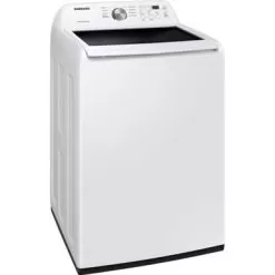 Samsung - 4.5 Cu. Ft. High Efficiency Top Load Washer With Vibration Reduction Technology+ - White -Appliance Shop b32e79e6 9704 5568 b557 53a49528817c