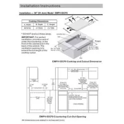 2 Piece Kitchen Appliances Packages Including 36" Induction Cooktop And 36" Island Range Hood - Black 9 2 Piece Kitchen Appliances Packages Including 36" Induction Cooktop And 36" Island Range Hood - Black -Appliance Shop b3753afb 9c39 4dce aaf3 21b7c6bca14d