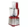 Kenmore 11-Cup Food Processor And Vegetable Chopper With Reversible Slicing/Shredding Disc, Chop, Slice, Shred, Mince, Grate, Puree, Stainless Steel, 500W, Red And Silver