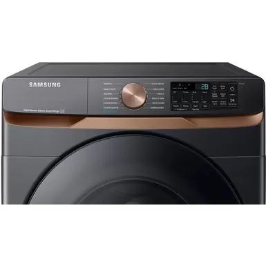 Samsung - 5.0 Cu. Ft. Extra Large Capacity Smart Front Load Washer With Super Speed Wash And Steam - Brushed Black 12 Samsung - 5.0 Cu. Ft. Extra Large Capacity Smart Front Load Washer With Super Speed Wash And Steam - Brushed Black - Image 10