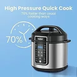 COMFEE Pressure Cooker 6 Quart With 12 Presets, Multi-Functional Programmable Slow Cooker, Rice Cooker, Steamer, Saut Pan, Egg Cooker, Warmer And More -Appliance Shop b3b519ff 6e8a 48a7 a06d b547824de892