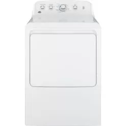 GE - 7.2 Cu. Ft. Gas Dryer - White