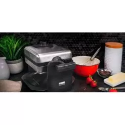 Bella Pro Series - Pro Series 4-Slice Rotating Waffle Maker - Stainless Steel -Appliance Shop b4454811 6159 5063 bac5 37195e8e3aa0