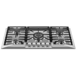 Built-in 36" Gas Cooktop - 5 Sealed Burners Cook Tops In Stainless Steel - 36" -Appliance Shop b46678cf cd7b 4985 9e03 879c87790f1a