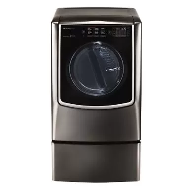 LG DLEX9500K LG SIGNATURE 9.0 Mega Capacity TurboSteam Electric Dryer In Black Stainless Steel 4 LG DLEX9500K LG SIGNATURE 9.0 Mega Capacity TurboSteam Electric Dryer In Black Stainless Steel - Image 2