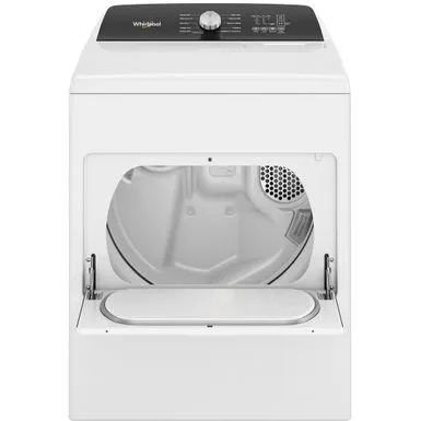 Whirlpool - 7 Cu. Ft. Electric Dryer With Moisture Sensing - White 11 Whirlpool - 7 Cu. Ft. Electric Dryer With Moisture Sensing - White - Image 9