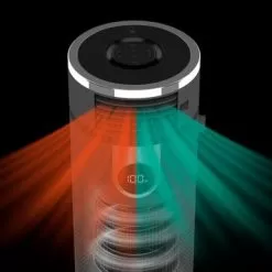 Shark - 3-in-1 Air Purifier, Heater & Fan With NanoSeal HEPA, Cleansense IQ, Odor Lock, For 500 Sq. Ft - Grey -Appliance Shop b520c6a3 382b 5f51 a24b 048c19c8f0b1