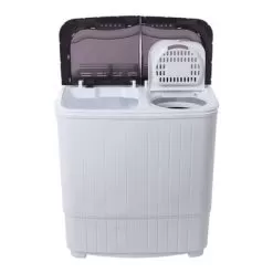 Compact Twin Tub Semi-automatic Washing Machine - Grey -Appliance Shop b5564b50 7ecf 4af8 9cf4 dec2a90b2ce7