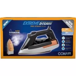 Conair - ExtremeSteam Steam Iron - White/Silver/Black -Appliance Shop b556bcc3 c59b 5e20 9f23 f793c657a3be