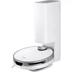 Samsung - Jet Bot+ Robot Vacuum With Clean Station - White