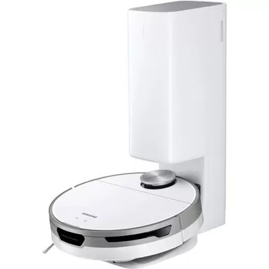 Samsung - Jet Bot+ Robot Vacuum With Clean Station - White 3 Samsung - Jet Bot+ Robot Vacuum With Clean Station - White
