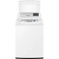 LG - 5.3 Cu. Ft. High-Efficiency Smart Top Load Washer With 4-Way Agitator And TurboWash3D - White 36 LG - 5.3 Cu. Ft. High-Efficiency Smart Top Load Washer With 4-Way Agitator And TurboWash3D - White -Appliance Shop b59e26f3 e546 58a0 b547 ede43ea0db99