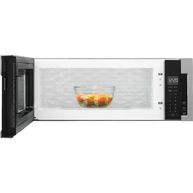 Whirlpool - 1.1 Cu. Ft. Low Profile Over-the-Range Microwave Hood Combination - Stainless Steel 14 Whirlpool - 1.1 Cu. Ft. Low Profile Over-the-Range Microwave Hood Combination - Stainless Steel - Image 12